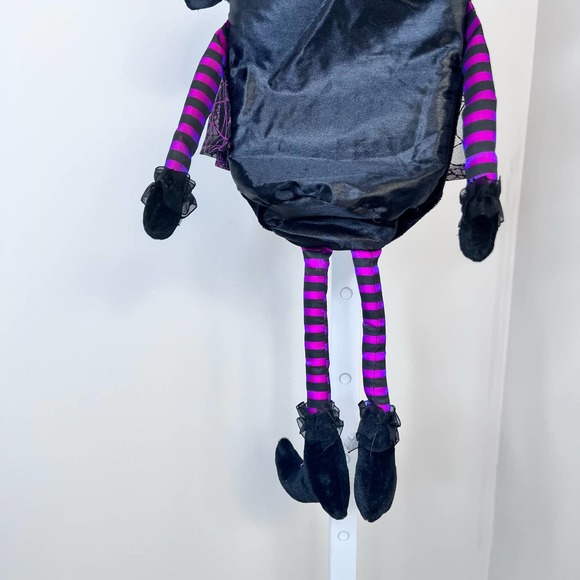 Pier 1 Imports Scary Black Cat Wine Bottle Travel Carrier - Picture 3 of 13